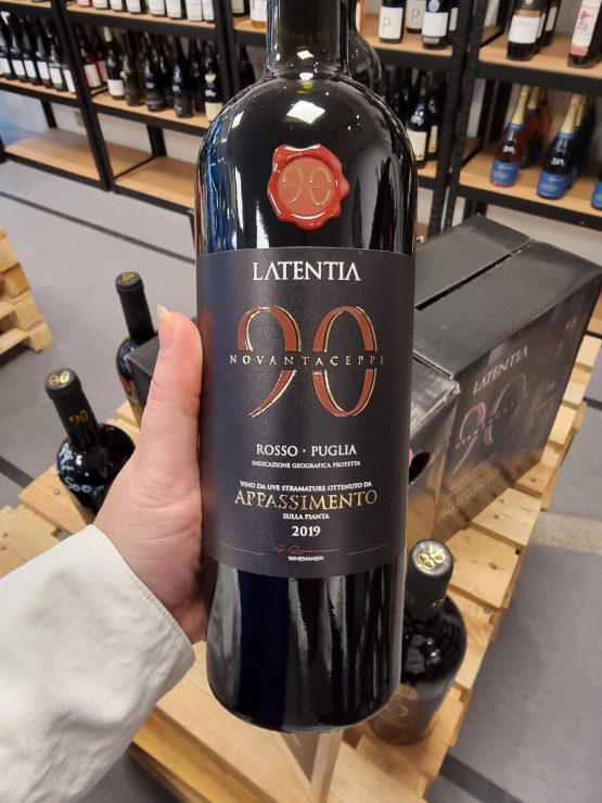 Latentia Rosso Puglia IGT Appassimento "Novantacepp" 2019