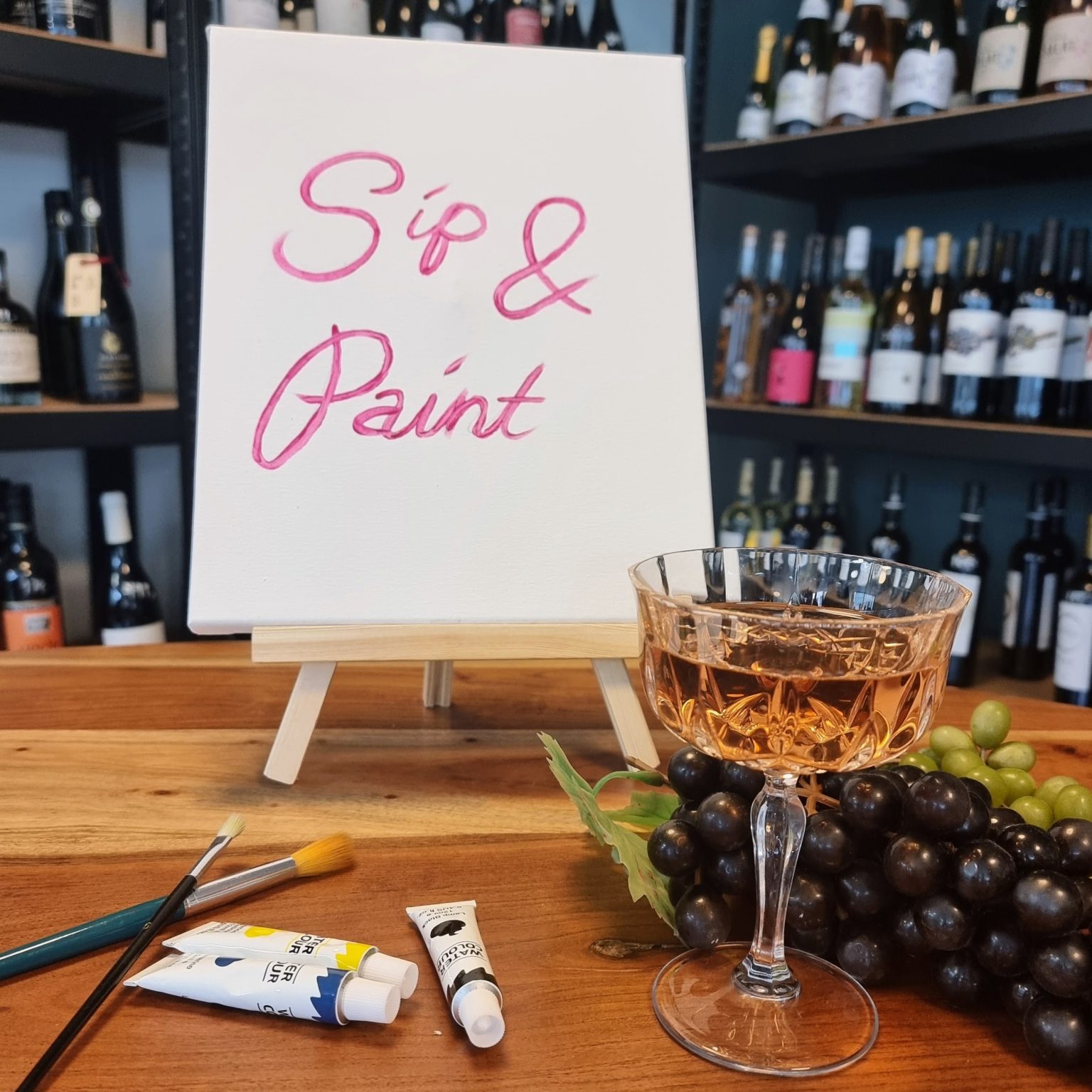 Sip and Paint 16. maj kl 19 BARe VIN